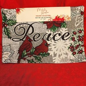 Holiday Placemats - Red and Green